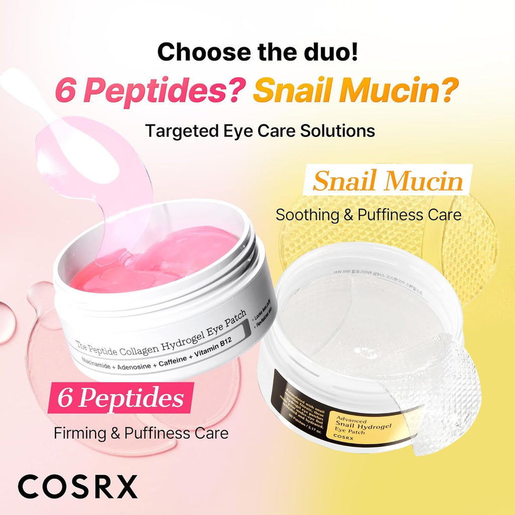Snail Peptide Eye Cream with 73.7% Snail Mucin and Niacinamide, Brightening Korean Night Cream for Fine Lines and Dark Circles, Korean Skin Care