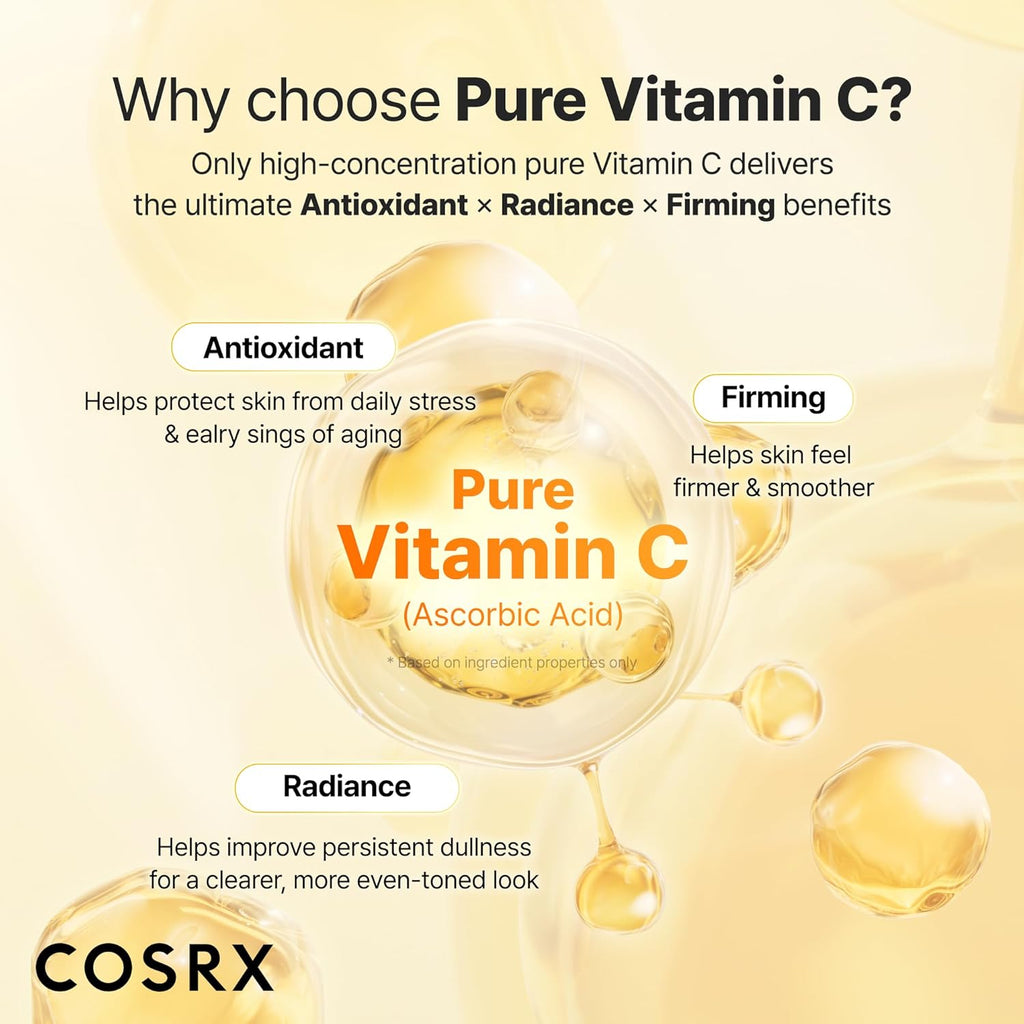 Advanced Pure Vitamin C 23 Serum 20 Ml (Renewal Edition) Korean Vitamin C Serum with Vitamin E & Glutathione for Fine Lines, Uneven Skin Tone & Dull Skin, Korean Skin Care