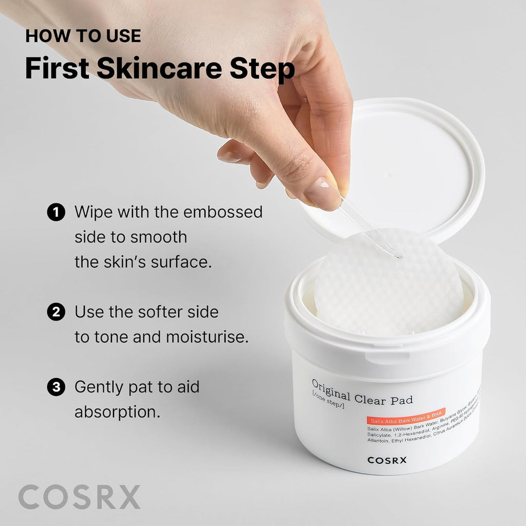 One Step Original Clear Pad, 70 Pads | BHA Toner-Soaked | Exfoliating and Cleansing Pad…