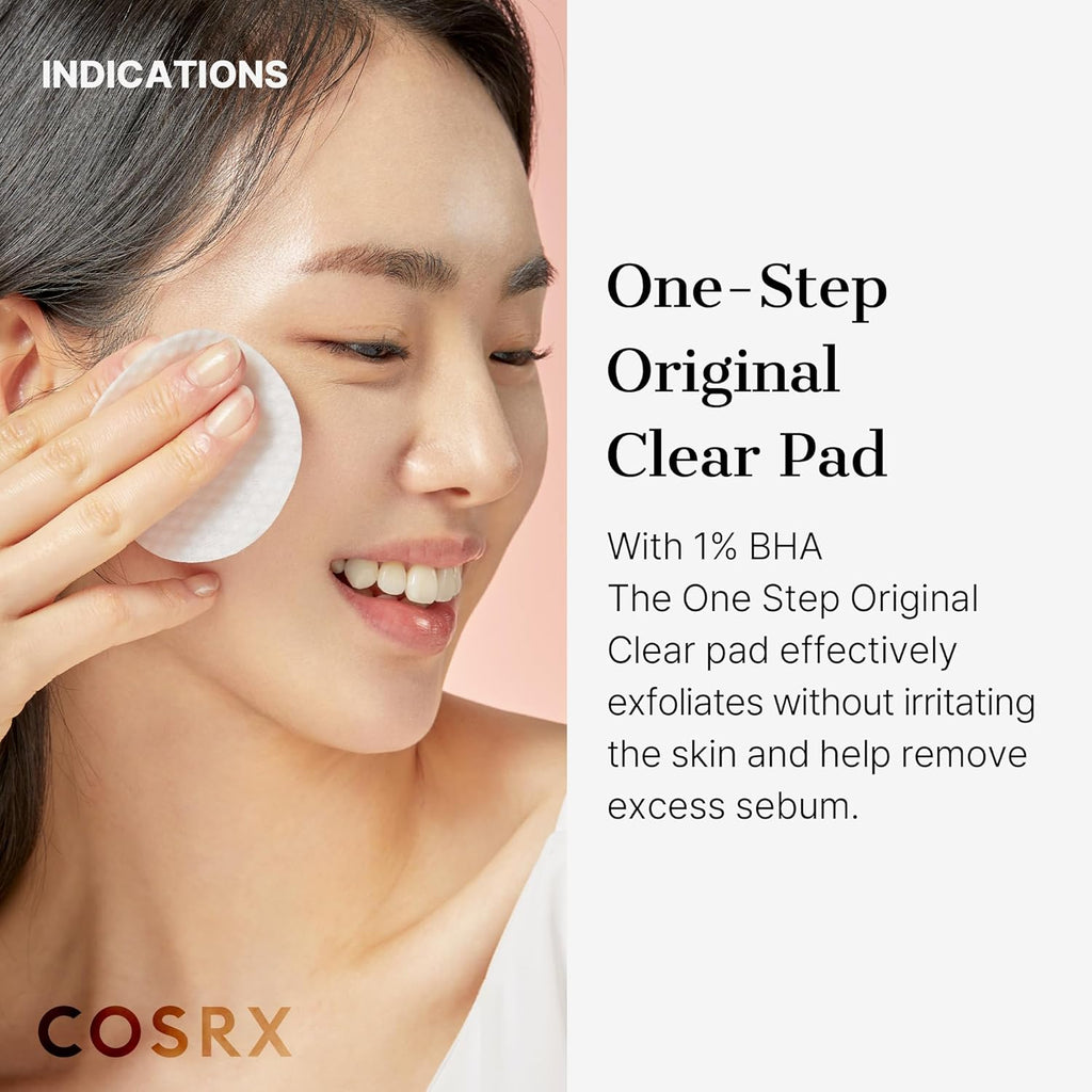 One Step Original Clear Pad, 70 Pads | BHA Toner-Soaked | Exfoliating and Cleansing Pad…