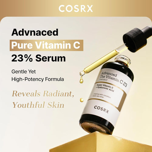 Advanced Pure Vitamin C 23 Serum 20 Ml (Renewal Edition) Korean Vitamin C Serum with Vitamin E & Glutathione for Fine Lines, Uneven Skin Tone & Dull Skin, Korean Skin Care