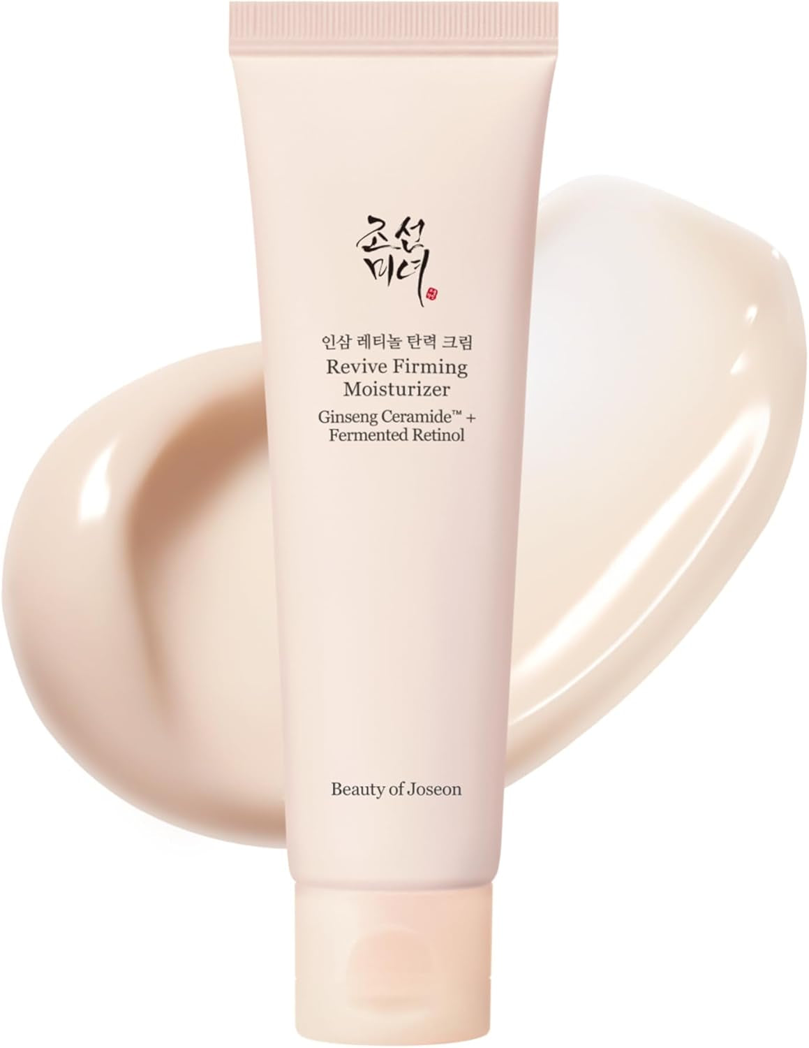 Beauty of Joseon Revive Firming Moisturizer Ginseng Ceramide + Fermented Retinol for Dry, Sensitive Skin Korean Skincare for Women and Men, 60Ml