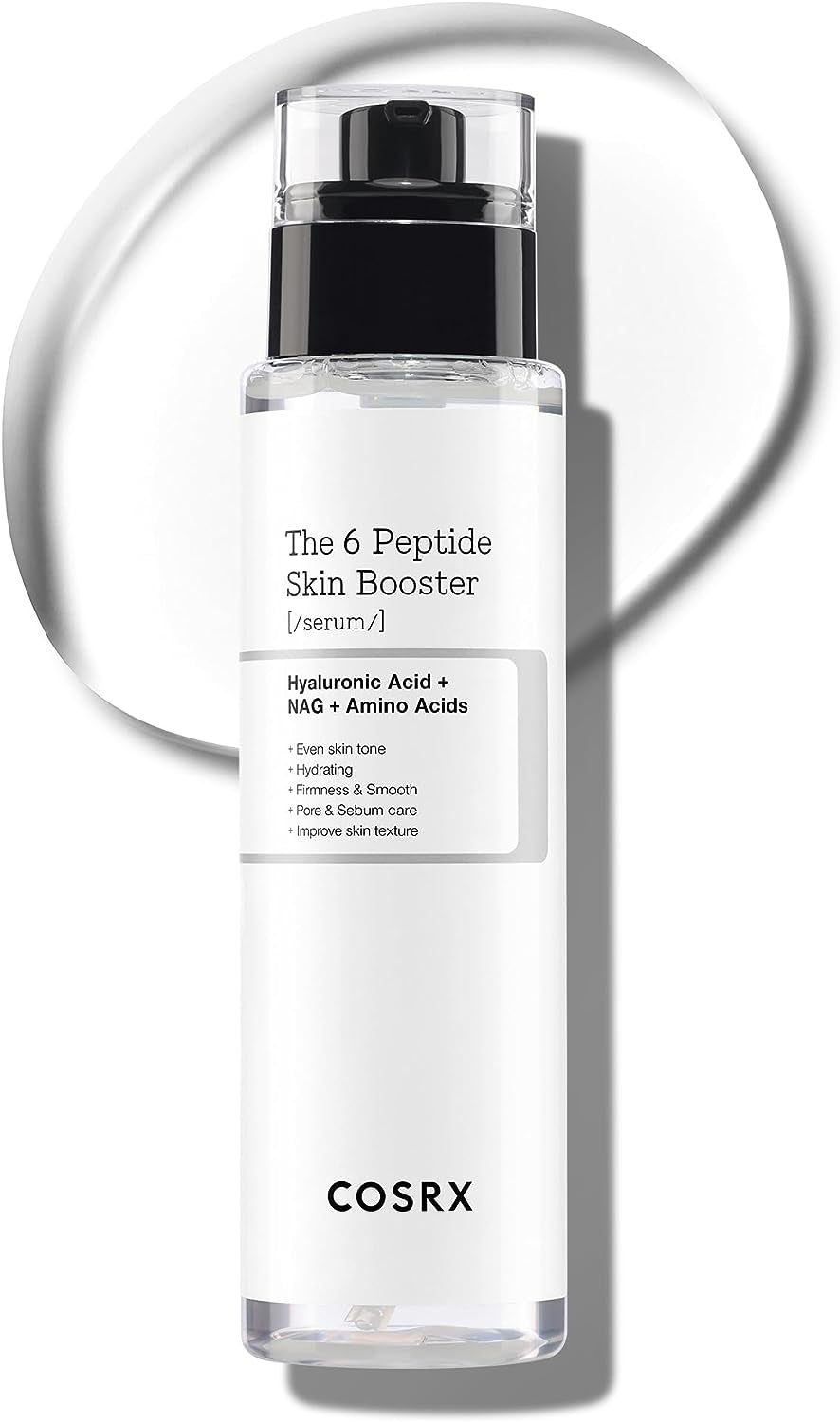 6 Peptide Collagen Serum Face Toner with Niacinamide & Hyaluronic Acid, Hydrating & Firming Korean Essence, Anti-Wrinkle & Pore-Tightening Serum for Plump & Even Skin Tone, Korean Skincare 150Ml