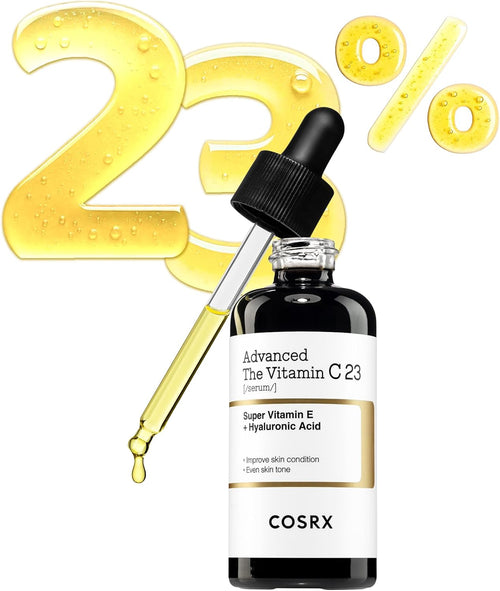 Advanced Pure Vitamin C 23 Serum 20 Ml (Renewal Edition) Korean Vitamin C Serum with Vitamin E & Glutathione for Fine Lines, Uneven Skin Tone & Dull Skin, Korean Skin Care